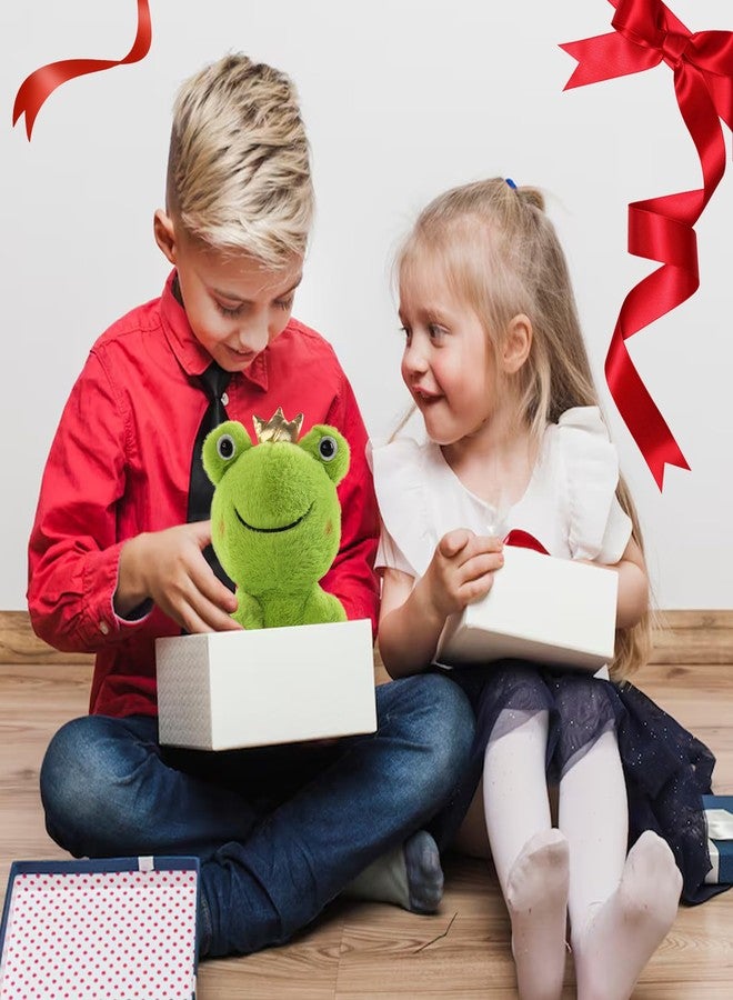 Sew Butiful Frog Plush, 9" Cute Green Stuff, Soft Frog Stuffed Animal Plushies, Birthday, for Girls, Kids - Image 5